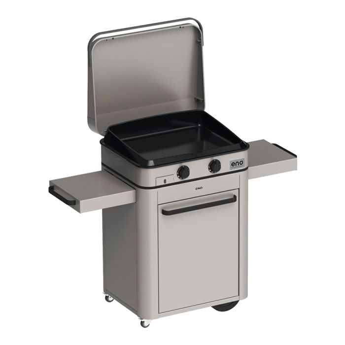 Eno Plancha Enosign 65 Combo 2 Flammen Grill Edelstahl