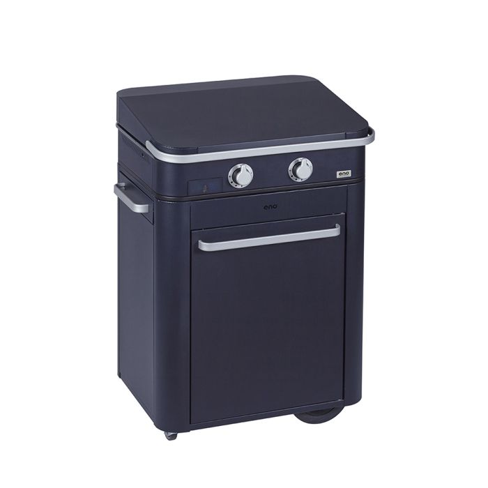 Eno Plancha Enosign 65 Combo 2 Flammen Grill Navyblau