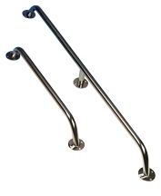 Allpa Niro Handlauf, Ø20mm, H=55mm, L=1200mm Mit Extra Mittelstück
