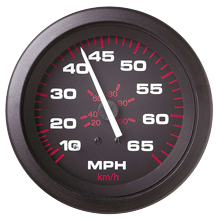 Allpa Amega Domed Geschwindigkeitsanzeiger 75 Knoten (Inklusive Pitot & Schlauch)