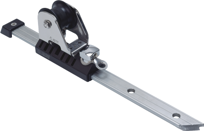 Antal Aluminium/Niro Genuaschlitten 32x6, Mit Rolle, 133x49x117mm, Arbeitslast 2800kg