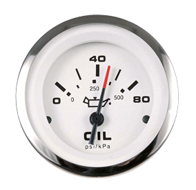 Allpa Lido Pro Öldruckanzeiger 0-100psi (Sw)