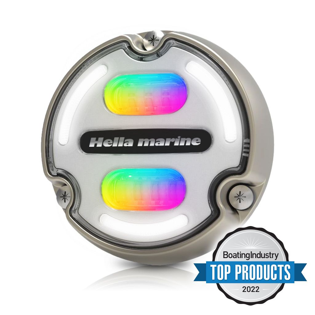 Hella Apelo A2 RGB bronze, weiß, Blister