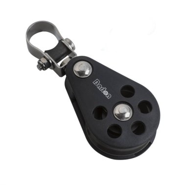 PLASTIMO BLOCK FUER RELING 25MM Größe 4, 12 mm Leine