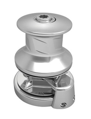 Lofrans Windlasses Ankerwinde Vertikal, Modell 'Sx2', 8mm, 1500w/24v, Mit Spillkopf