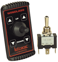 Lofrans Windlasses Bedienungsschalter, Typ 'L'