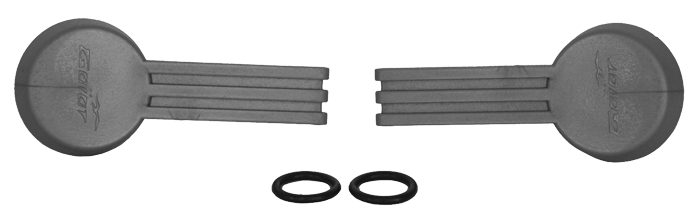 Goïot Cristal Plastik Exterieur Hebelsatz, Ohne Montageset