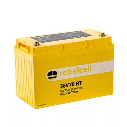 Rebelcell 36V70 BT Li-Ionen-Akku (2,69 kWh) mit Bluetooth