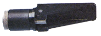 Allpa Verstellbarer Expansionsstopfen, Ø22-27mm, Schwarz