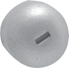 Allpa Aluminium Anode Mercruiser/Z-Antrieb Alpha One En Bravo 1/2/3, Button (Oem 55989)