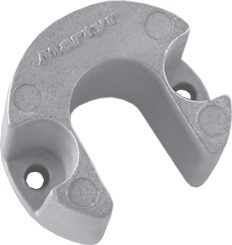 Allpa Aluminium Anode Mercruiser/Z-Antrieb Bravo 1/2/3 (Gen Ii), Lift-Ram Horseshoe (Oem 806190)