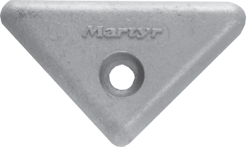 Allpa Magnesium Anode Volvo Penta Z-Antrieb, Triangle Für 290/290dp/Sx/Dp-X (Oem 872193)