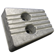 Allpa Magnesium Anode Volvo Penta Z-Antrieb, Transom Shield Für Sxa/Dps (Oem 3841427)