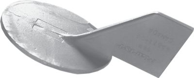 Allpa Zinkanode Yamaha Aussenborder, Skeg (Oem 688-45371-02)