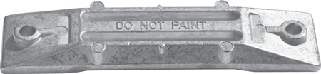 Allpa Aluminium Anode Honda Outboard, Large Bar (75-115ps) (Oem 06411-Zw1-000)