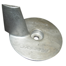 Allpa Aluminium Anode Mercury/Mariner/Force/Honda Outboard, Skeg (Oem 41107zv500)