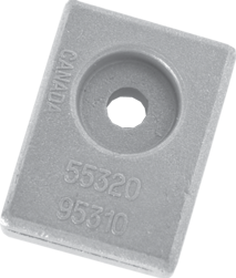Allpa Magnesium Anode Suzuki Ausenborder, Small Block (Oem 55320-95310)