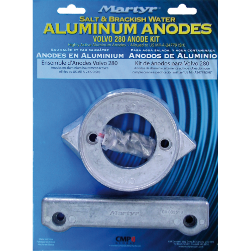 Allpa Aluminium Anodensatz, Volvo 280