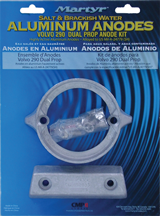Allpa Aluminium Anodensatz, Volvo 290 Dual Prop