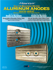 Allpa Aluminium Anodensatz, Volvo Sx-A/Dps