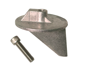 Navalloy Honda Anode; Trim Tab Anode