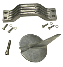 Yamaha 200-250hp, 4 Stroke Navalloy Anode Kit