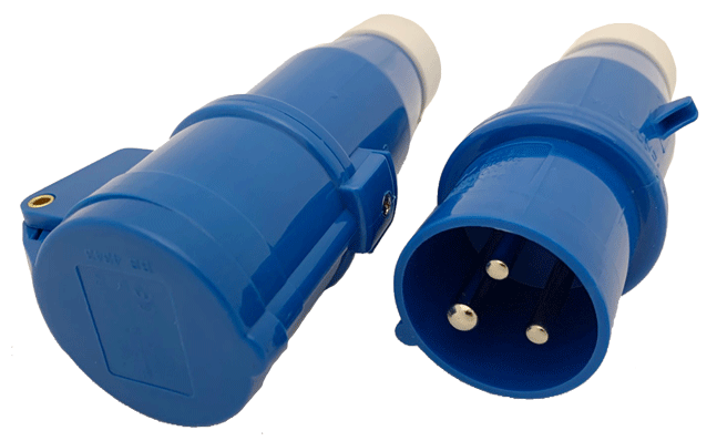 Allpa Euro Stecker, Weiblich, 230v, 3-Polig