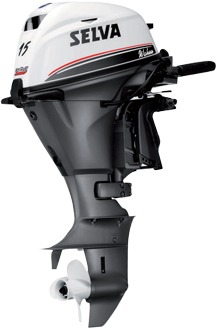 Selva Aussenborder Wahoo 15e.st.c., 15ps