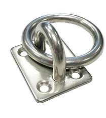 Allpa Anlegering Niro 316 Ø8mm, Fußmaß 50x40mm