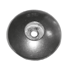 Allpa Zink Runde Ruderblattanode, Ø70mm (0,3kg)