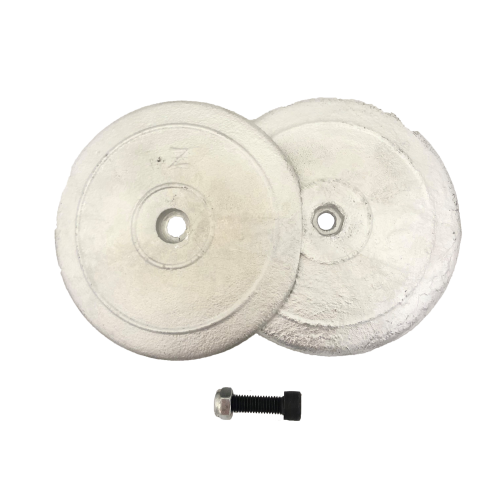 Allpa Zink Runde Rudderblattanoden Ø70mm (Satz)