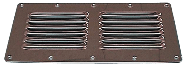 Allpa Niro Lüftungblech 'Louvre', 230x115mm