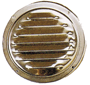 Allpa Niro Lüftungblech 'Louvre', Ø102mm