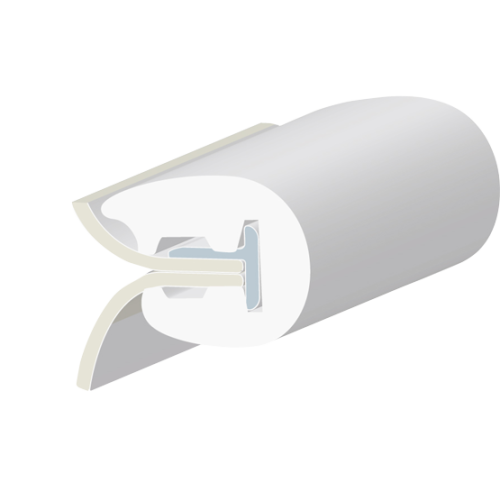 allpa Profiel L35, B=36mm, wit 50M