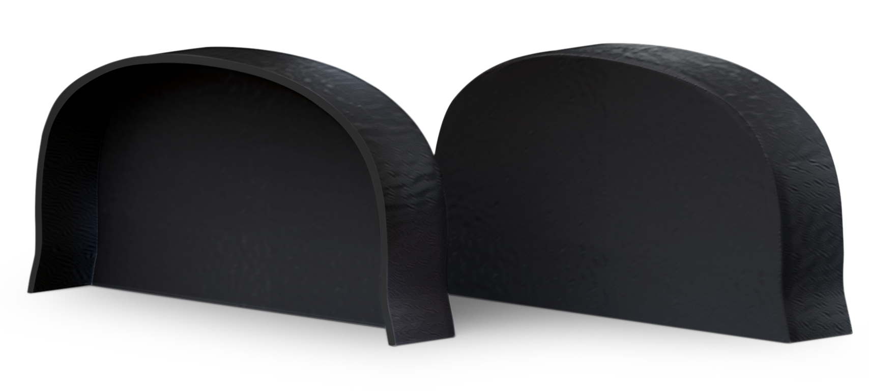 allpa PVC-Endkappe, Schwarz für Bumper 100