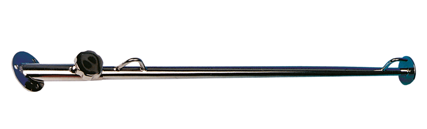 Allpa Niro Flaggenstock Mit Fuß 30°, L=460mm