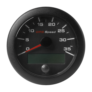 VDO Veratron OCEANLINK™ GPS-Speed 85 mm Anzeige 0-35 Knoten, schwarz
