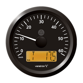 VDO Veratron VIEWLINE 85 mm Geschwindigkeitsanzeige 0-60 km/h, schwarz