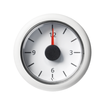 VDO Veratron VIEWLINE Uhr 24 Volt, Ø 52 mm weiß