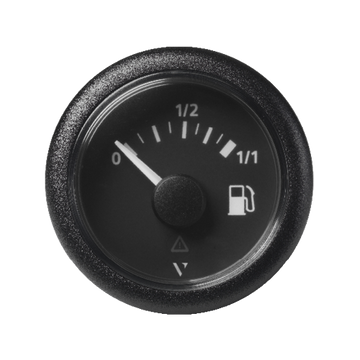 VDO Veratron VIEWLINE Kraftstofffüllstand Anzeige 0 – 1/1 90 – 4 Ω, Ø 52 mm schwarz