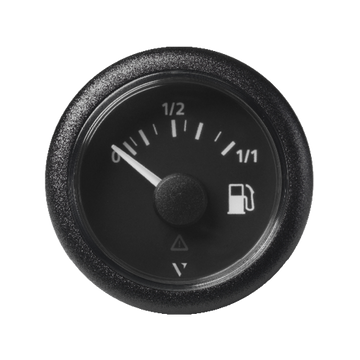 VDO Veratron VIEWLINE Kraftstofffüllstand Anzeige 0 – 1/1 3 – 180 Ω, Ø 52 mm schwarz oder weiß