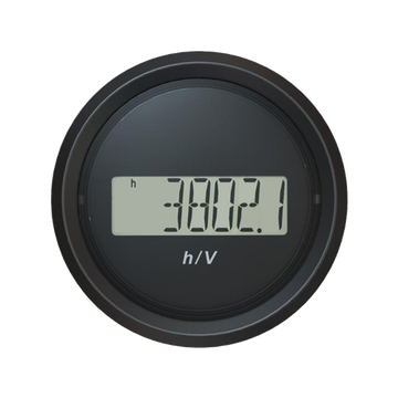 VDO Veratron VIEWLINE Betriebsstundenzähler, Ø 52 mm Rahmen dreieckig schwarz