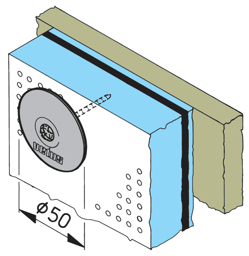 Vetus Befestigungsrosette 15-Stk