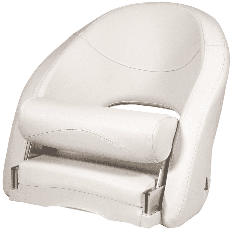 Vetus Lieutenant Bootsstuhl, Grauweiß und Kobaltblau