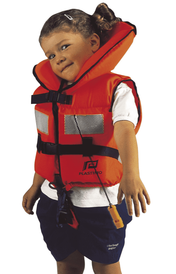 PLASTIMO Rettungsweste Baby und Kind bis 40 kg, orange