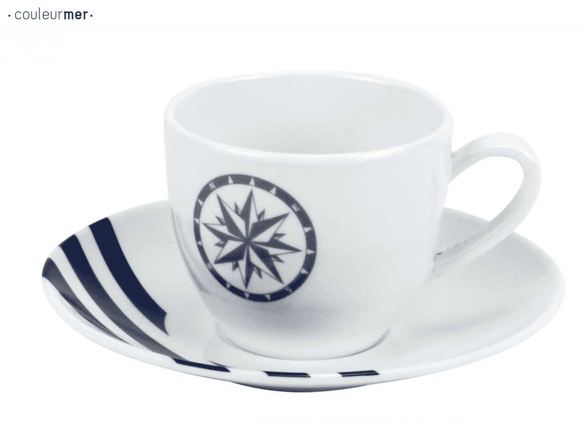 Plastimo MARINA Kaffeebecker mit Untertasse