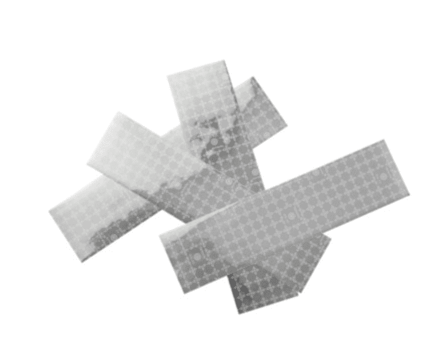 PLASTIMO Reflector selbstklebend 20 cm x 5 cm