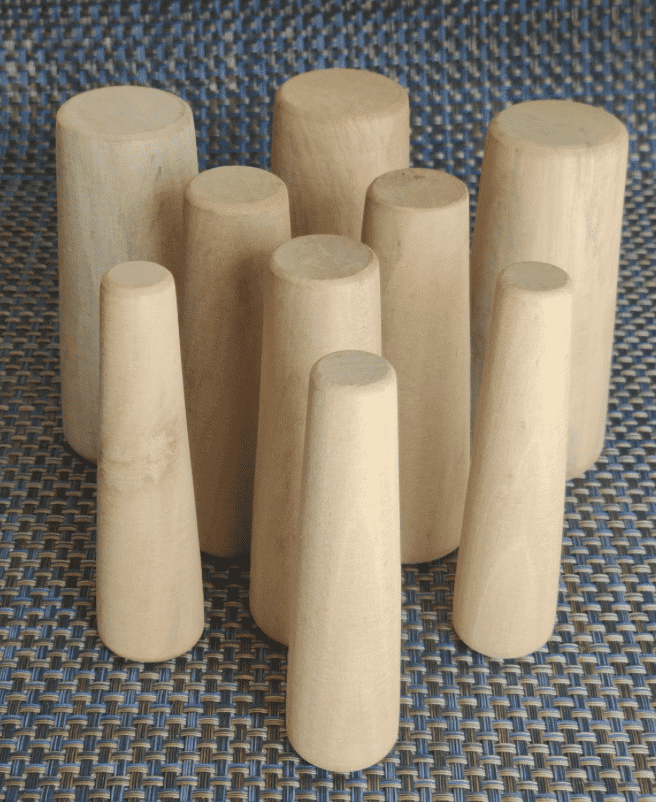 PLASTIMO Holzstopfen (9 Stück)