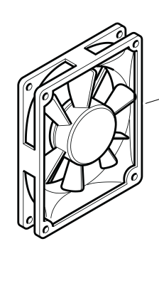 Isotherm Lüfter langsamdrehend FOR COMPACT AND CRUISE 12V