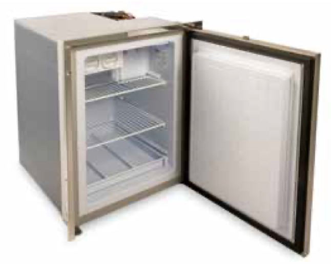 Isotherm Cruise Classic INOX Clean Touch 63 Liter Gefrierschrank 12/24V RH